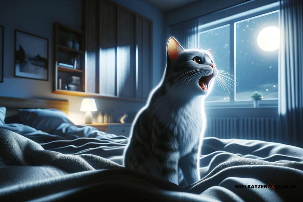Deine Katze miaut nachts? Häufige Gründe und bewährte Tipps