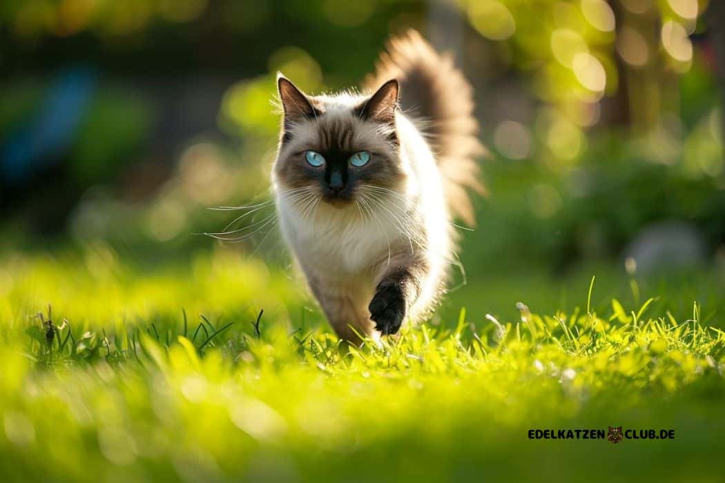 Balinesenkatze im Porträt