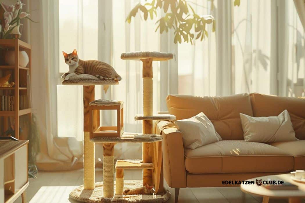 Katzenbaum klein: Kompakt, robust und ganz viel Spaß