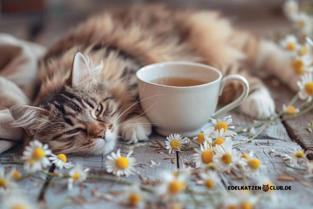 Kamillentee für Katzen: Ist das wirklich sicher?